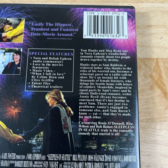 Sleepless in Seattle 10th Anniversary Edition DVD Tristar Pictures 1993/2003 - Picture 4 of 7